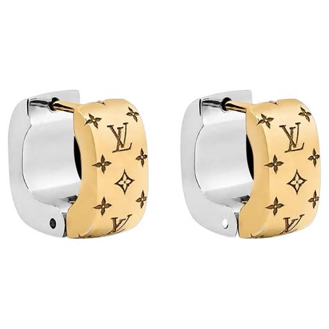 louis vuitton lv stud earrings|louis vuitton nanogram earrings.